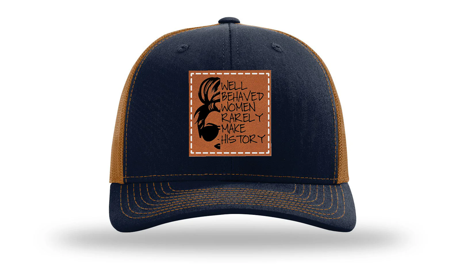 Well behaved Women Leather Patch Richardson 112 Hat - Image 19