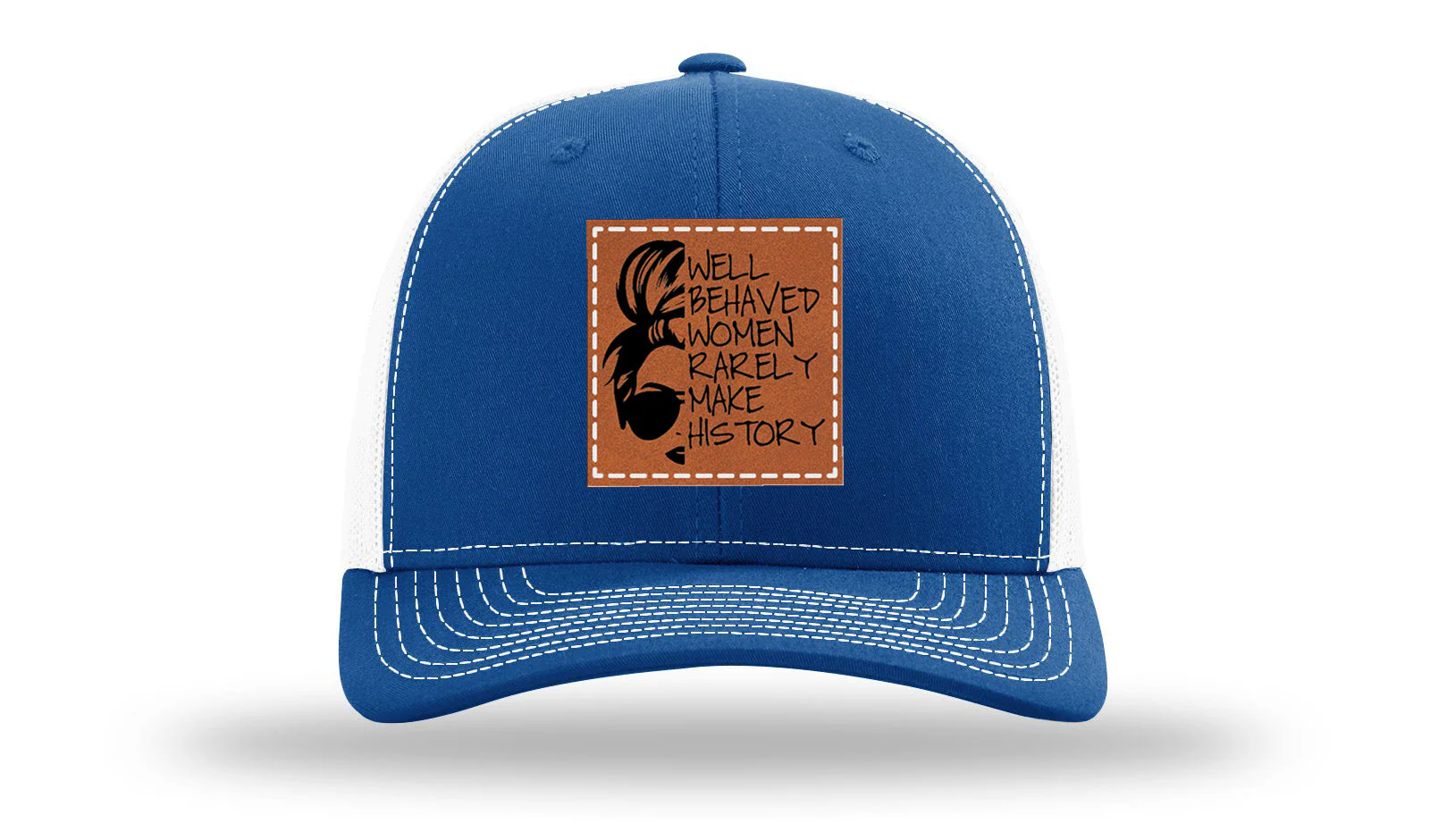 Well behaved Women Leather Patch Richardson 112 Hat - Image 26