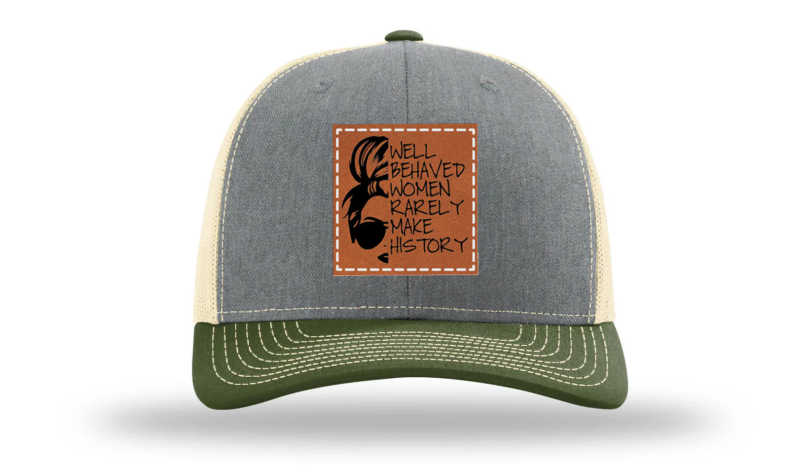 Well behaved Women Leather Patch Richardson 112 Hat - Image 32