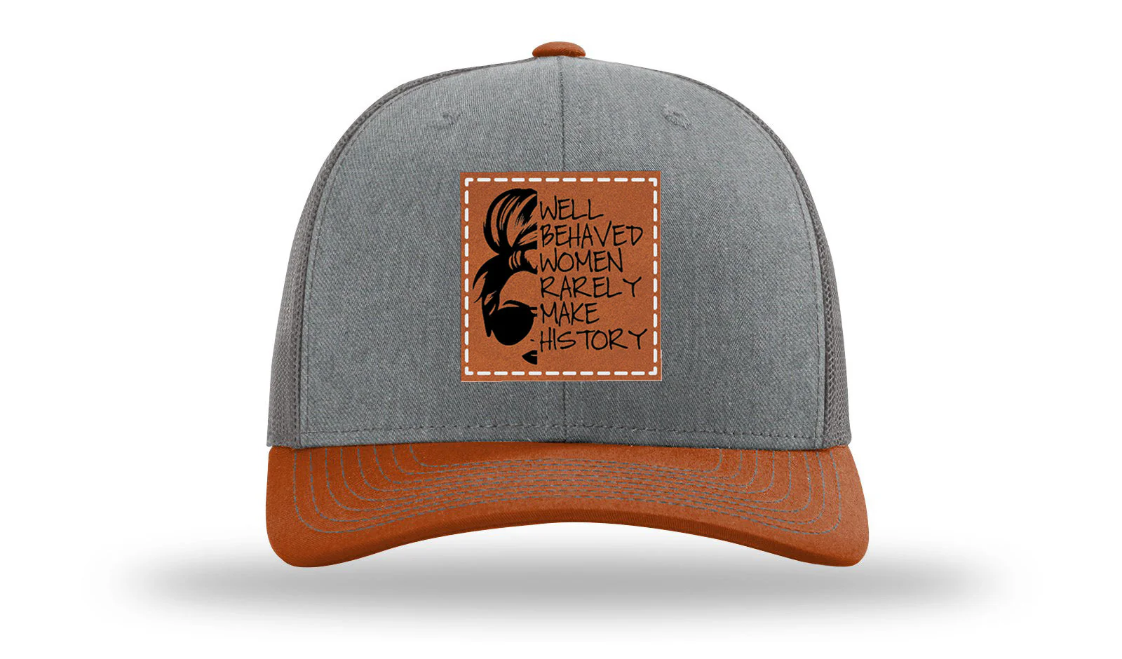Well behaved Women Leather Patch Richardson 112 Hat - Image 33