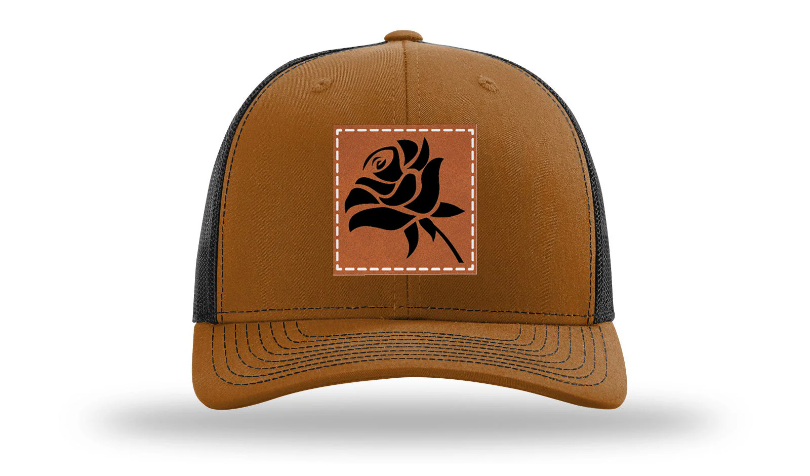 Rose Leather Patch Richardson 112 Hat - Image 10