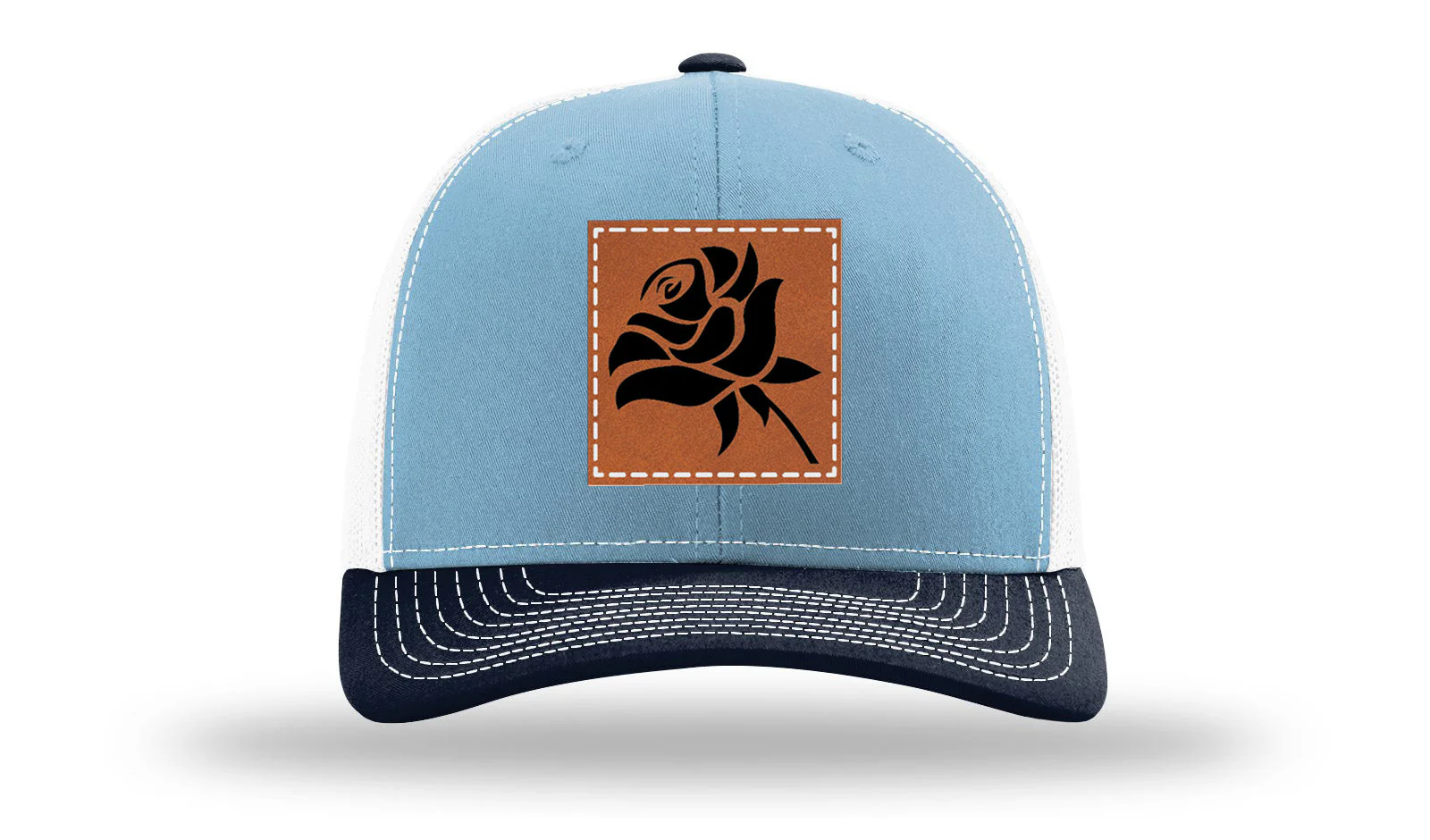 Rose Leather Patch Richardson 112 Hat - Image 34