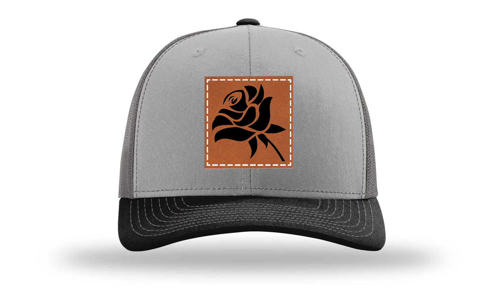 Rose Leather Patch Richardson 112 Hat - Image 36