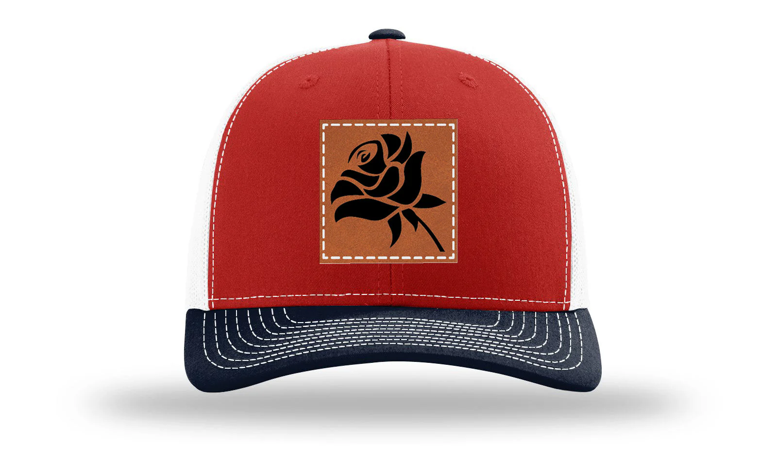 Rose Leather Patch Richardson 112 Hat - Image 41