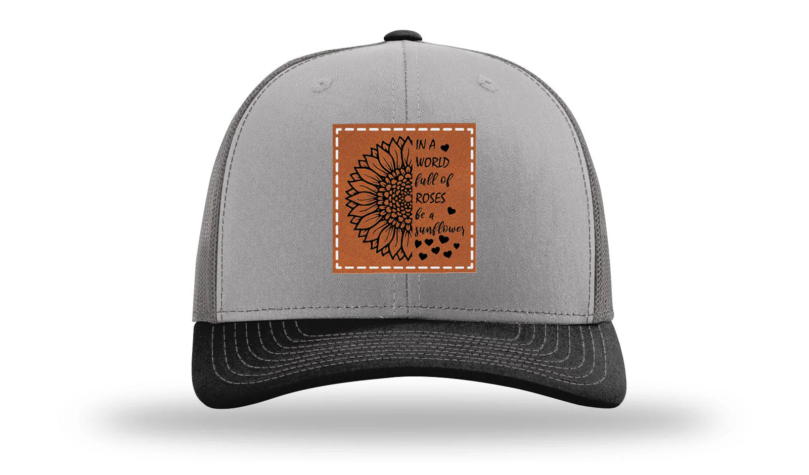 In A World Full Of Roses Leather Patch Richardson 112 Hat - Image 36