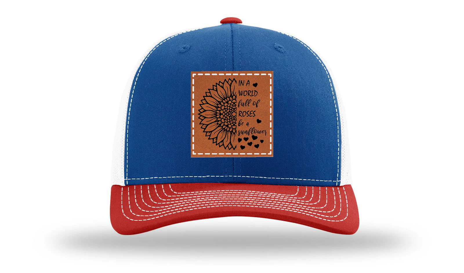 In A World Full Of Roses Leather Patch Richardson 112 Hat - Image 42