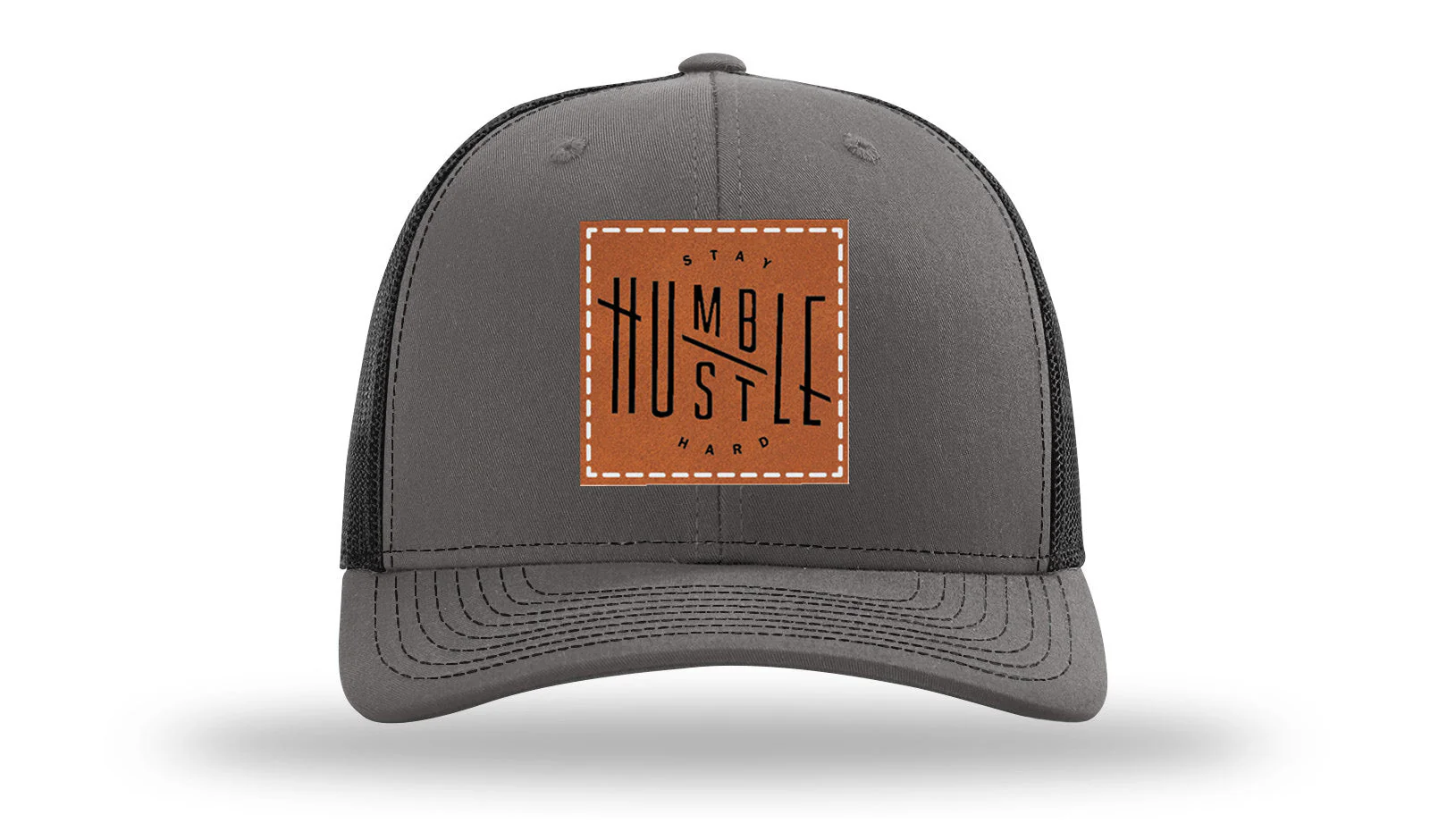 Stay Humble Leather Patch Richardson 112 Hat - Image 11