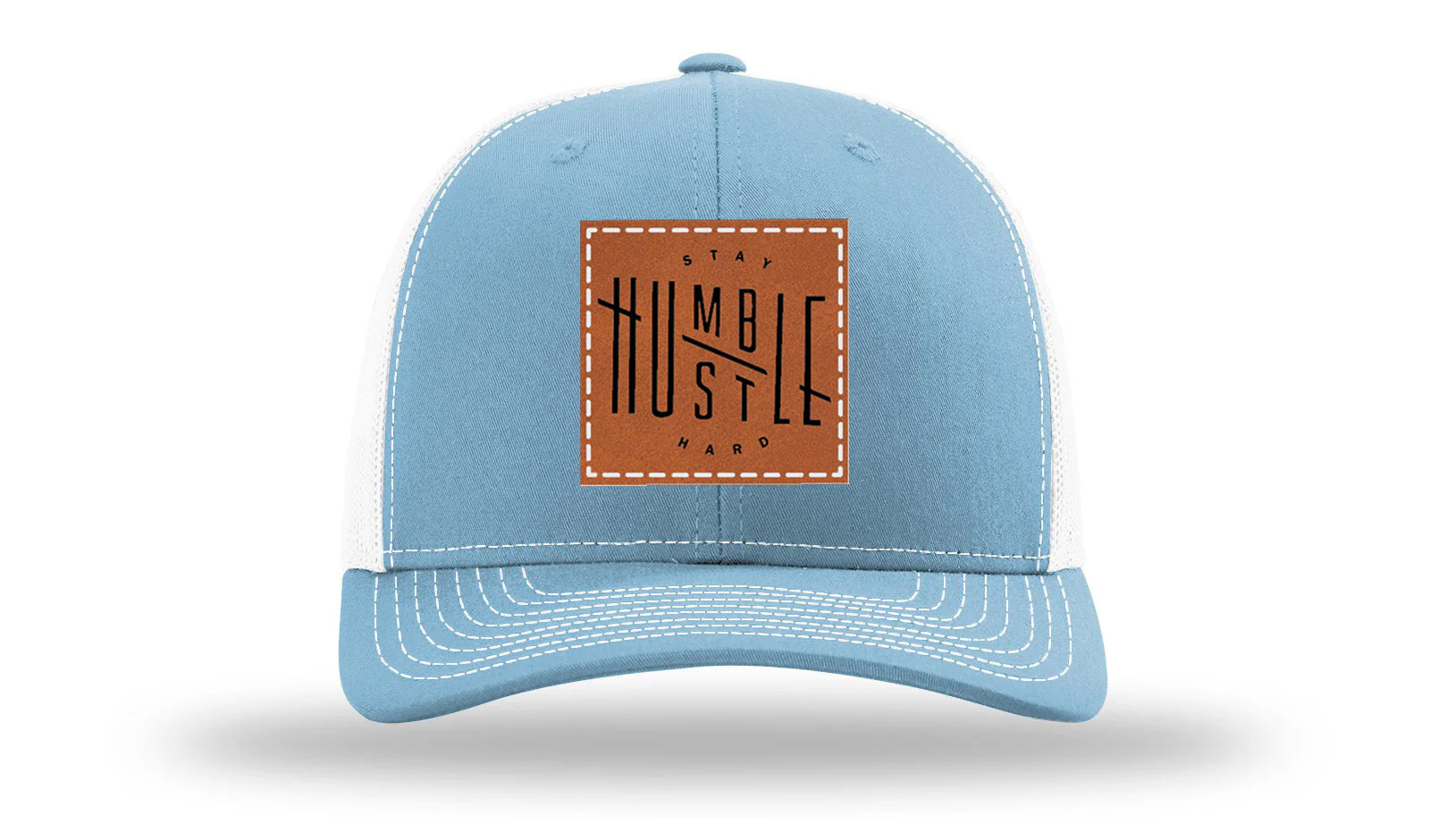 Stay Humble Leather Patch Richardson 112 Hat - Image 19