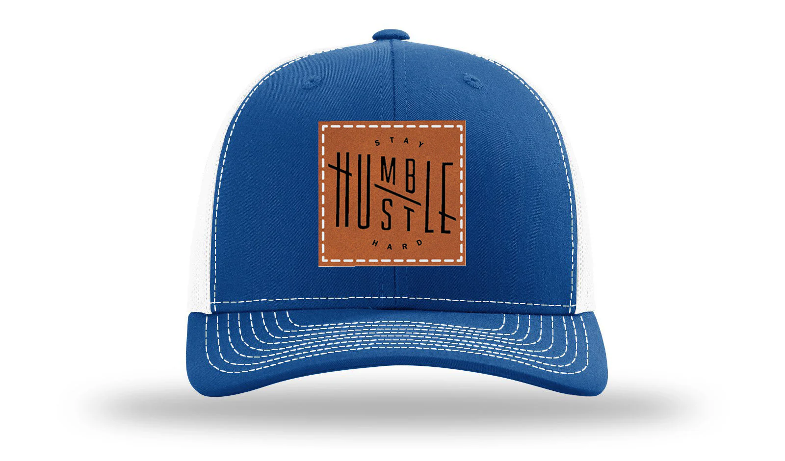 Stay Humble Leather Patch Richardson 112 Hat - Image 32