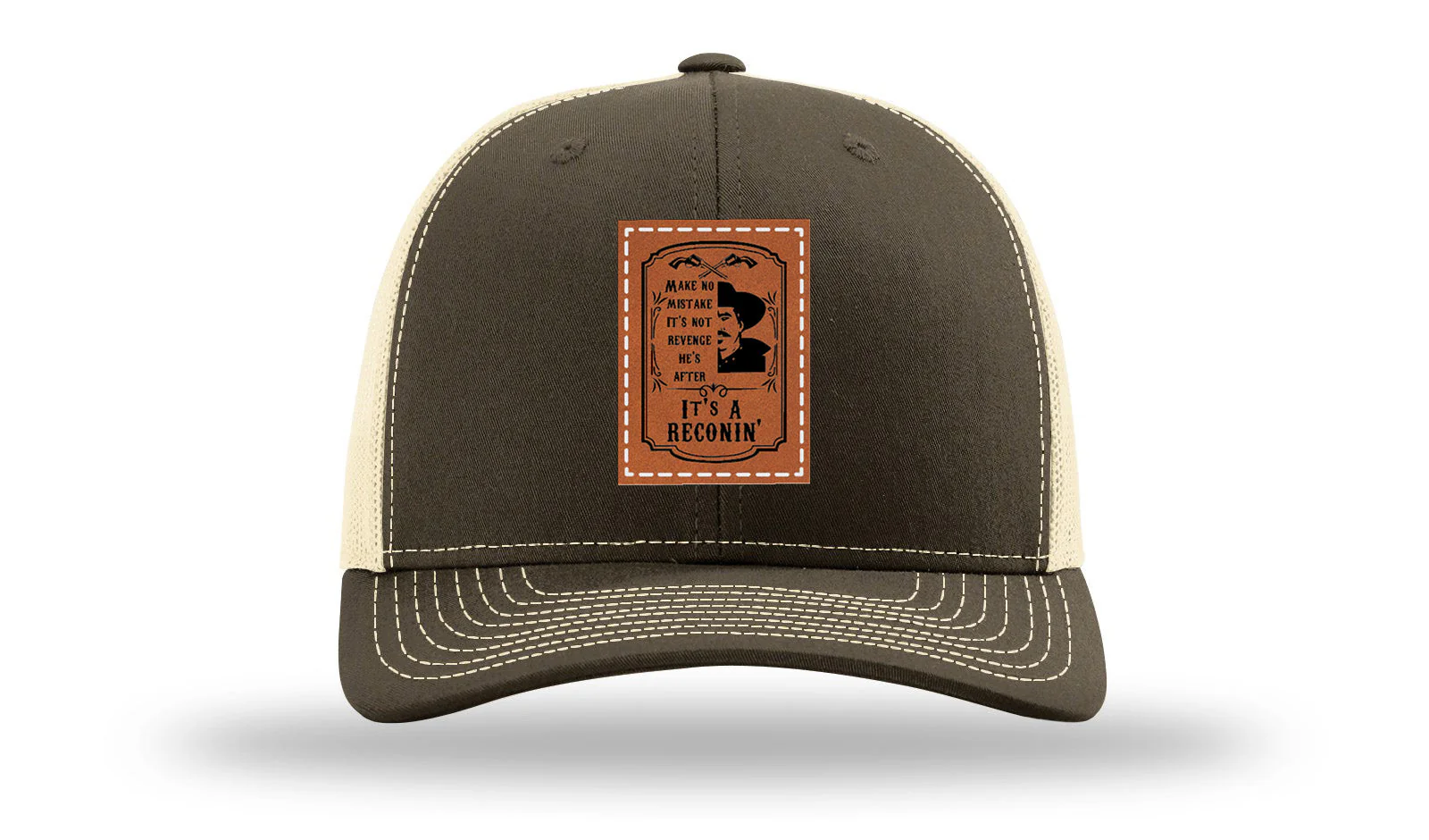 It's A Reconin'  Leather Patch Richardson 112 Hat - Image 17