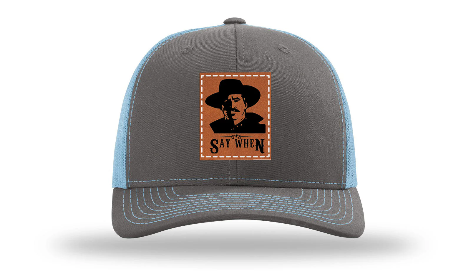 Say When Leather Patch Richardson 112 Hat - Image 12