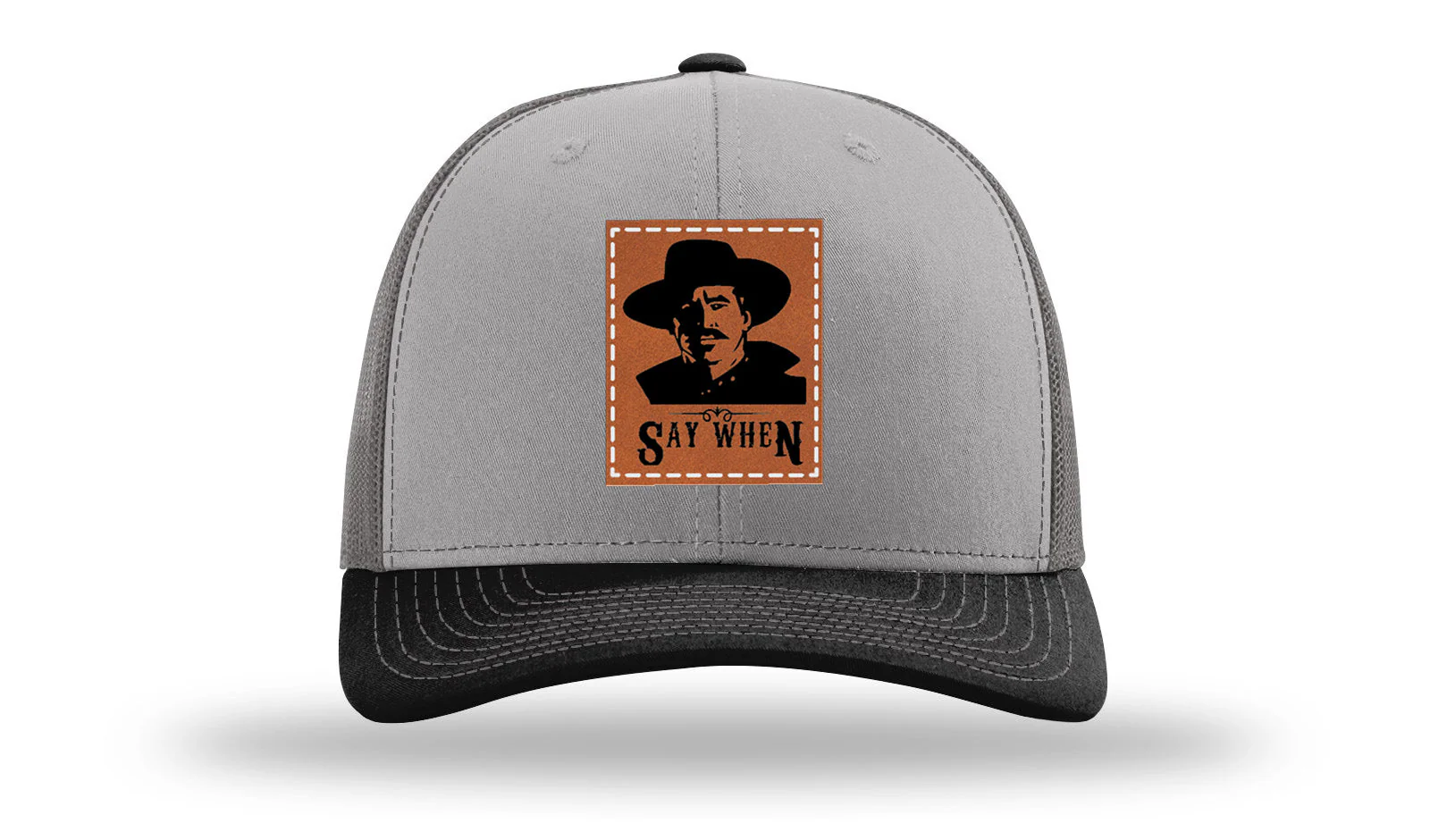Say When Leather Patch Richardson 112 Hat - Image 36