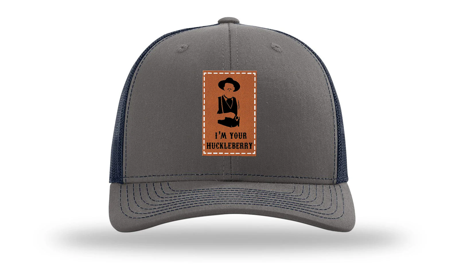 I'm Your Huckleberry Leather Patch Richardson 112 Hat - Image 13