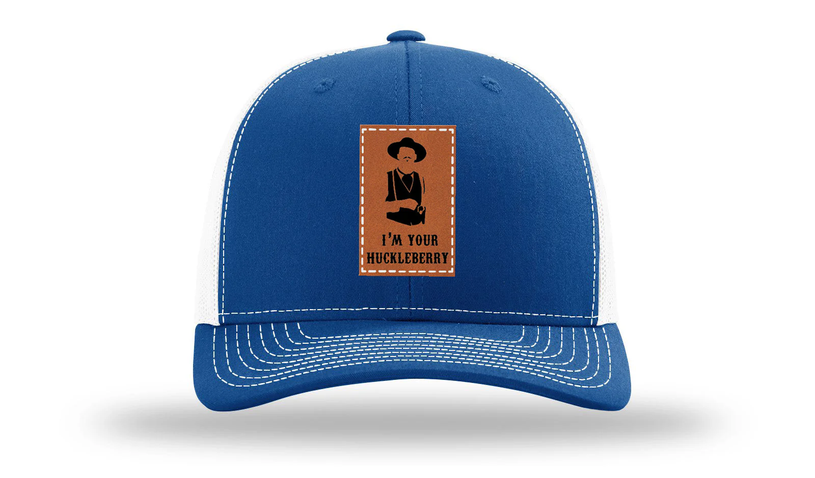 I'm Your Huckleberry Leather Patch Richardson 112 Hat - Image 32