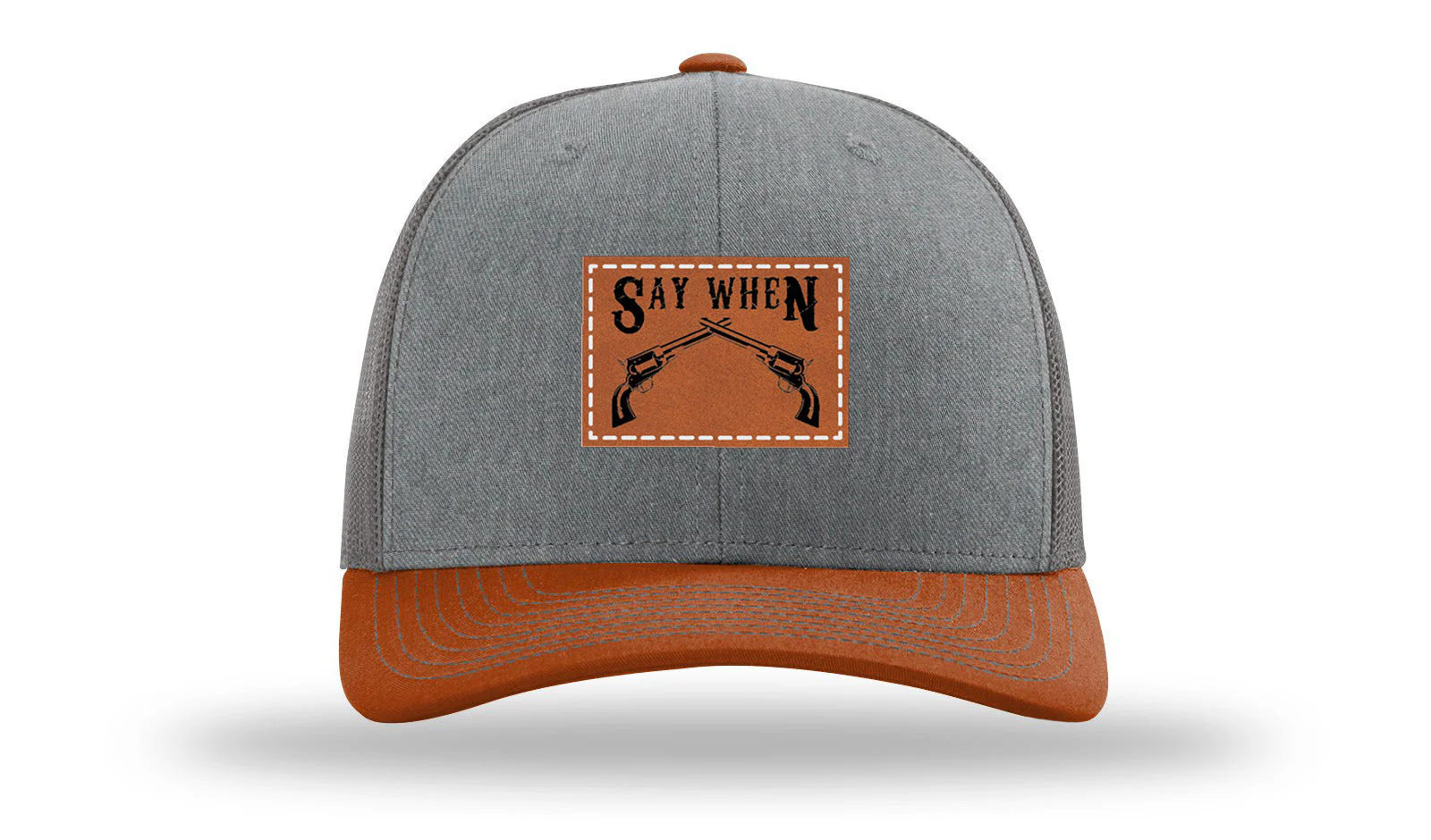 Say When Leather Patch Richardson 112 Hat - Image 39