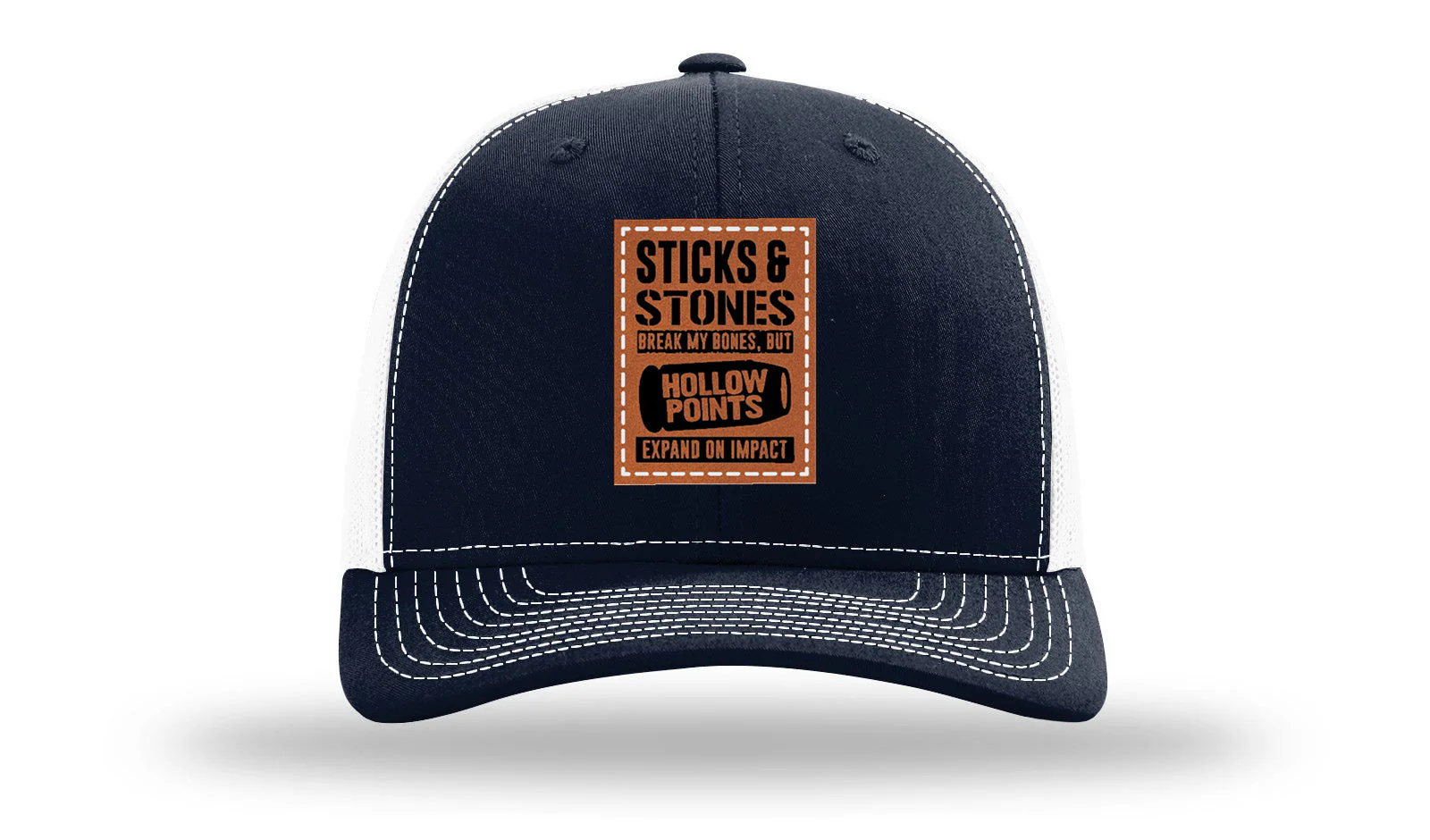 Sticks and Stones Leather Patch Richardson 112 Hat - Image 29