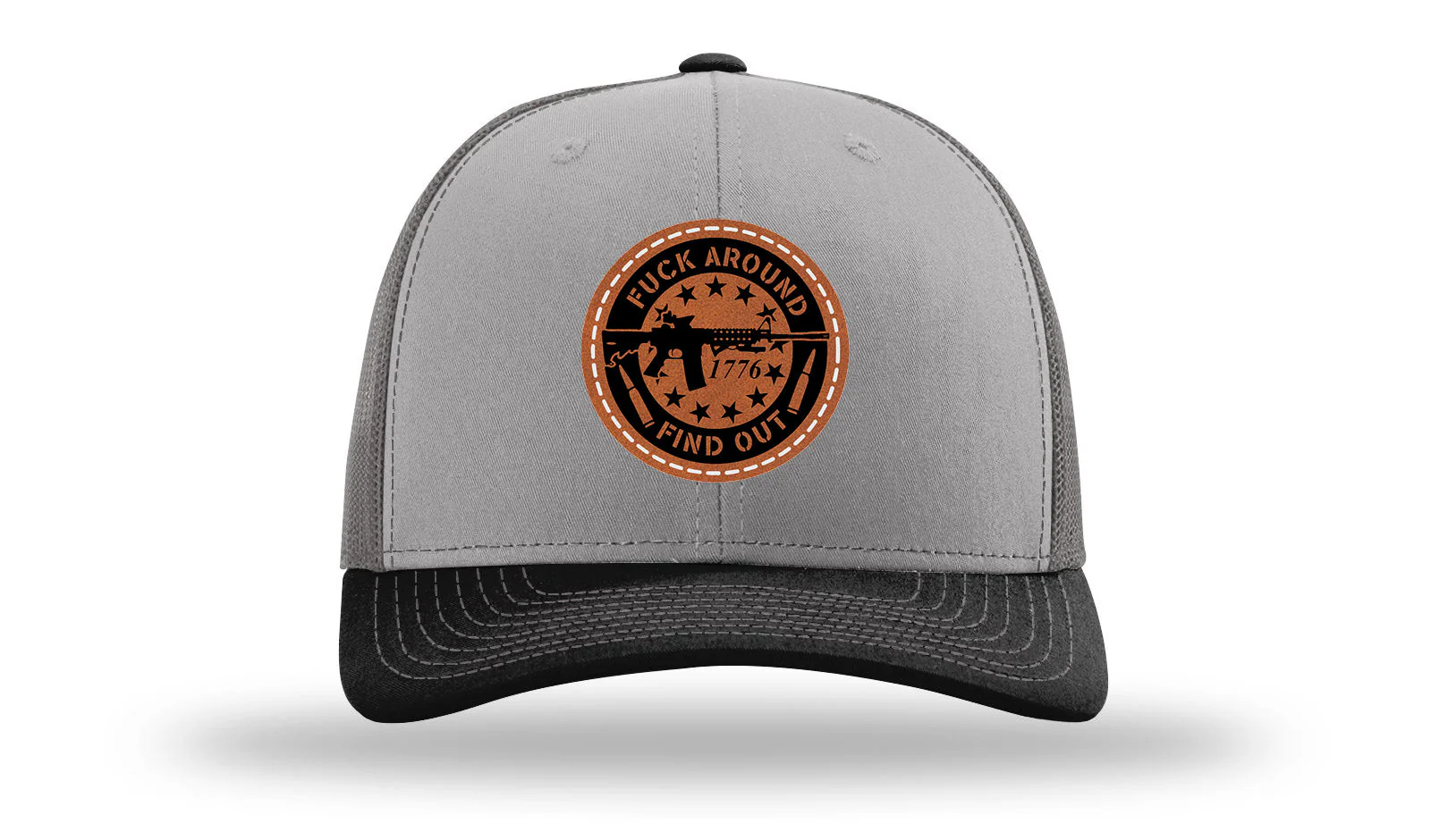 FAFO Leather Patch Richardson 112 Hat - Image 36