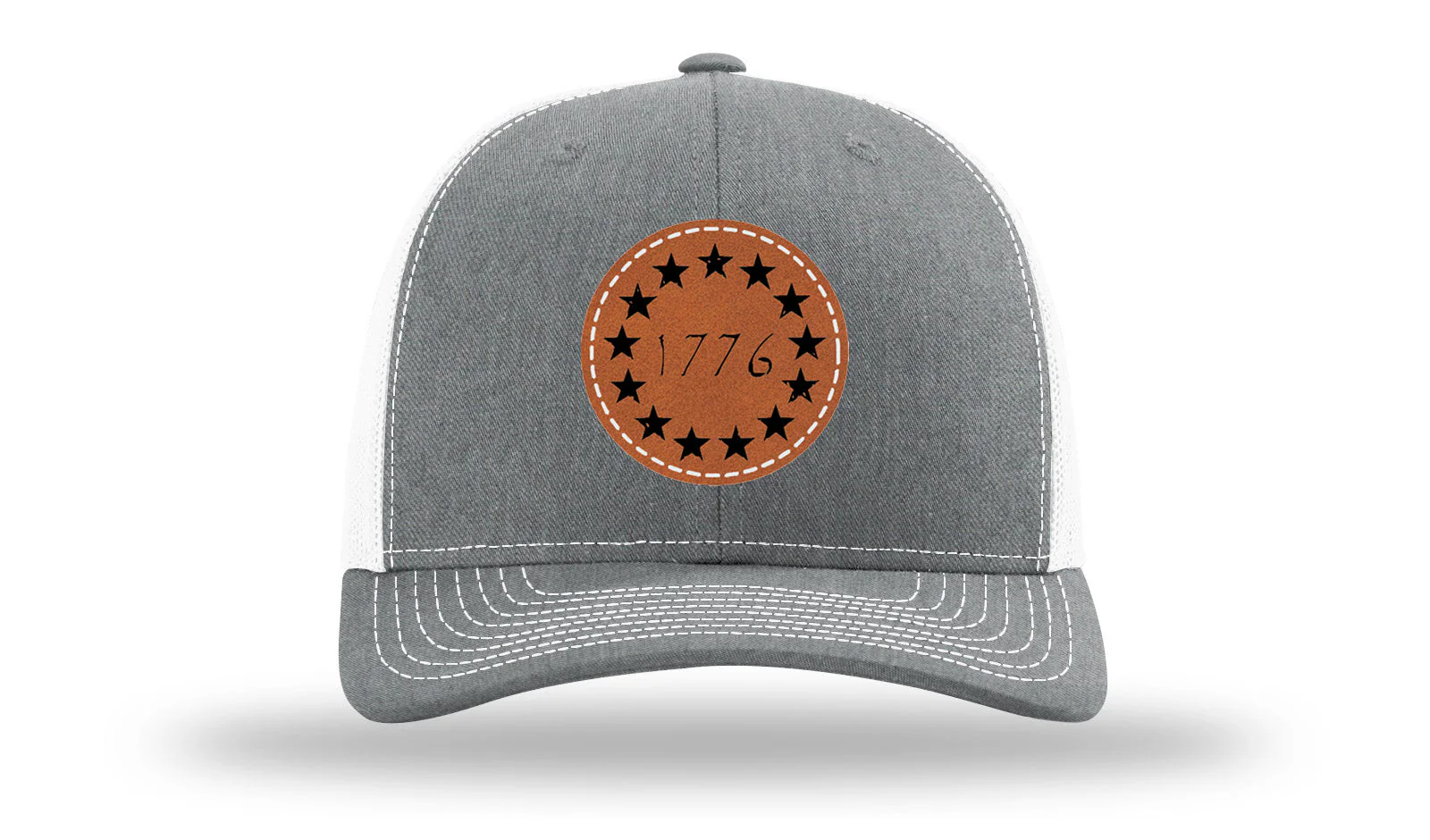 1776 Leather Patch Richardson 112 Hat - Image 21