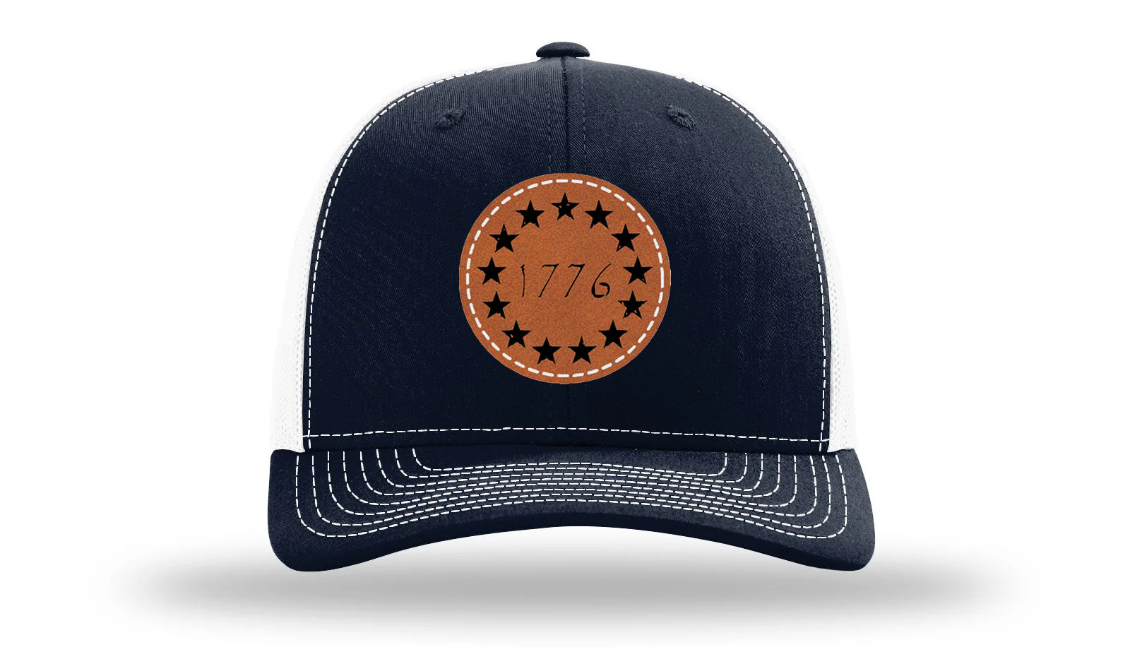 1776 Leather Patch Richardson 112 Hat - Image 29