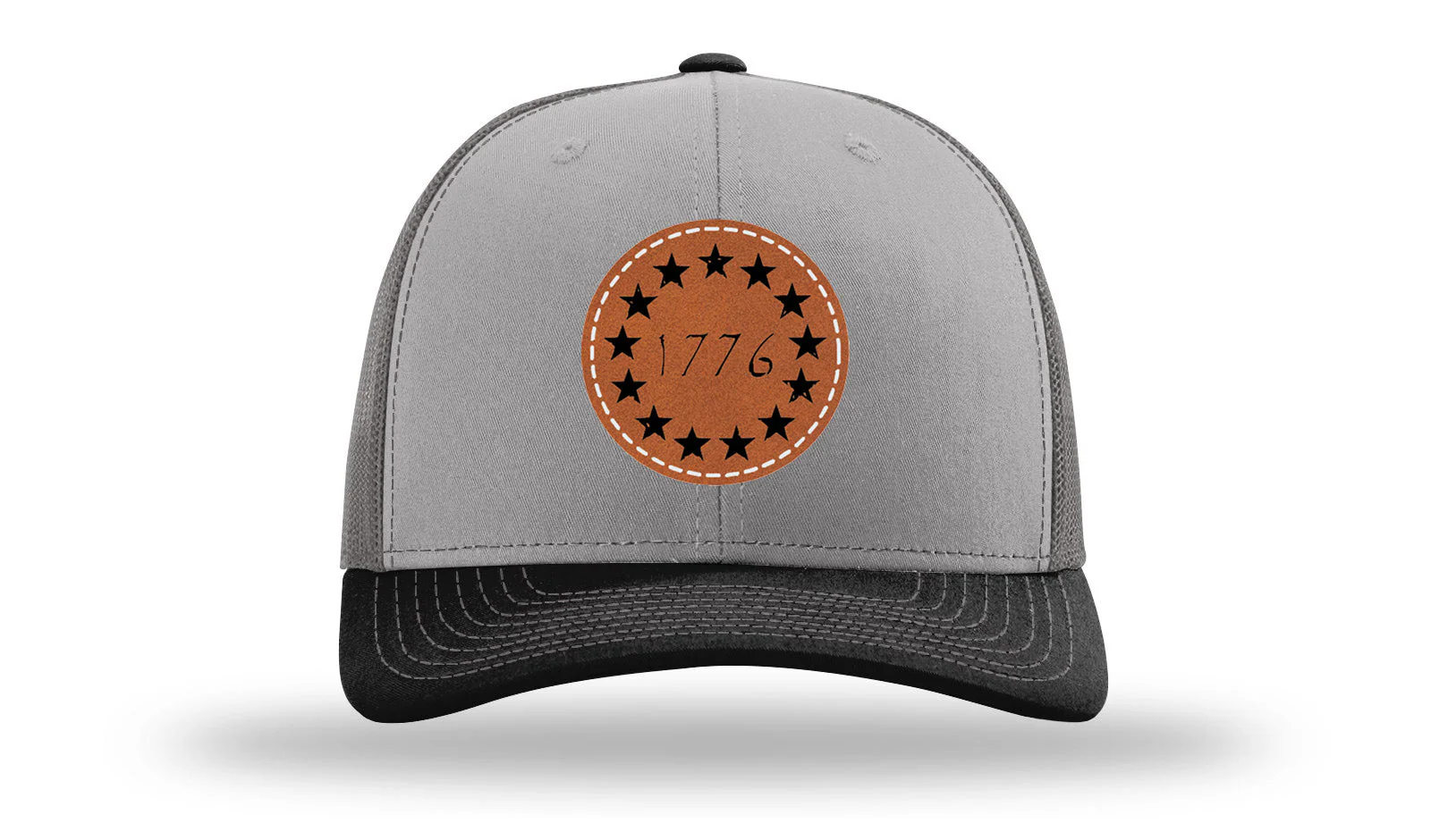 1776 Leather Patch Richardson 112 Hat - Image 36