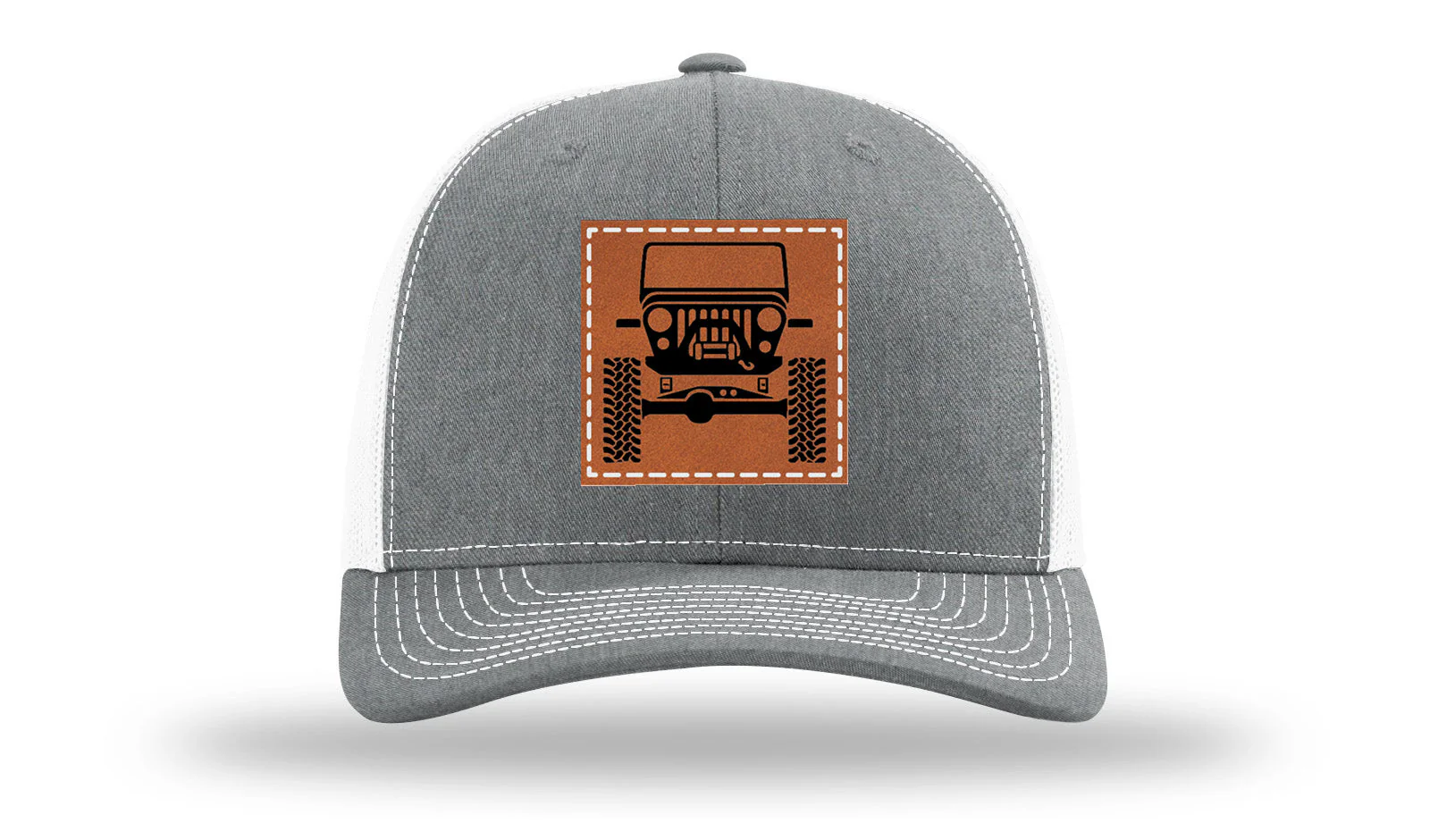 Jeep CJ Leather Patch Richardson 112 Hat - Image 21