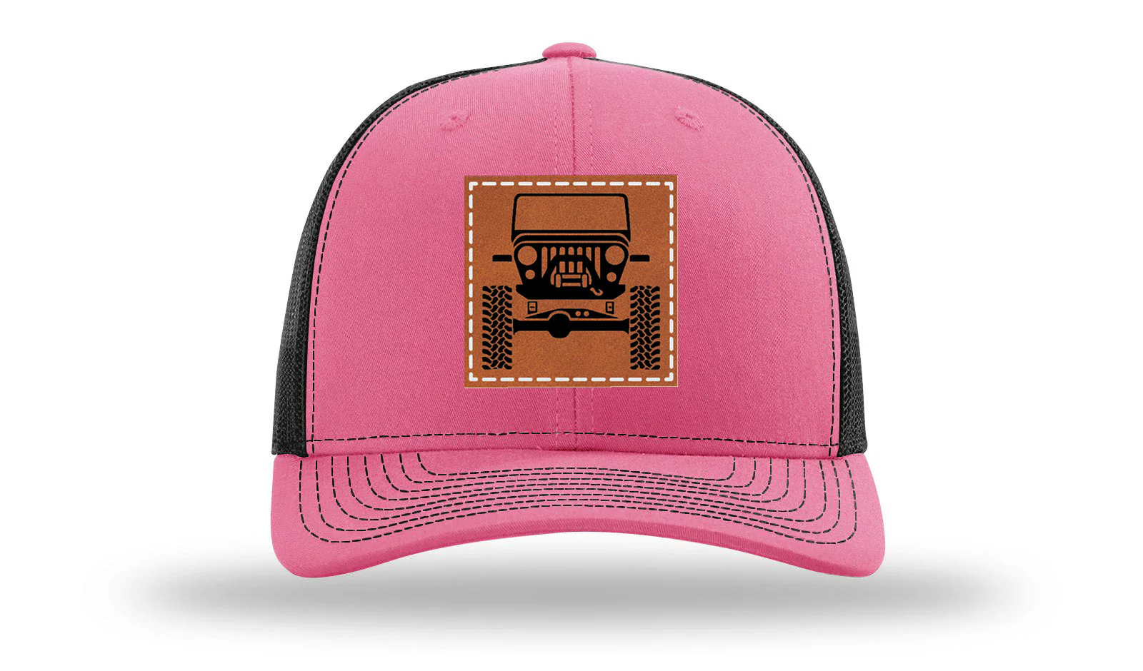 Jeep CJ Leather Patch Richardson 112 Hat - Image 22