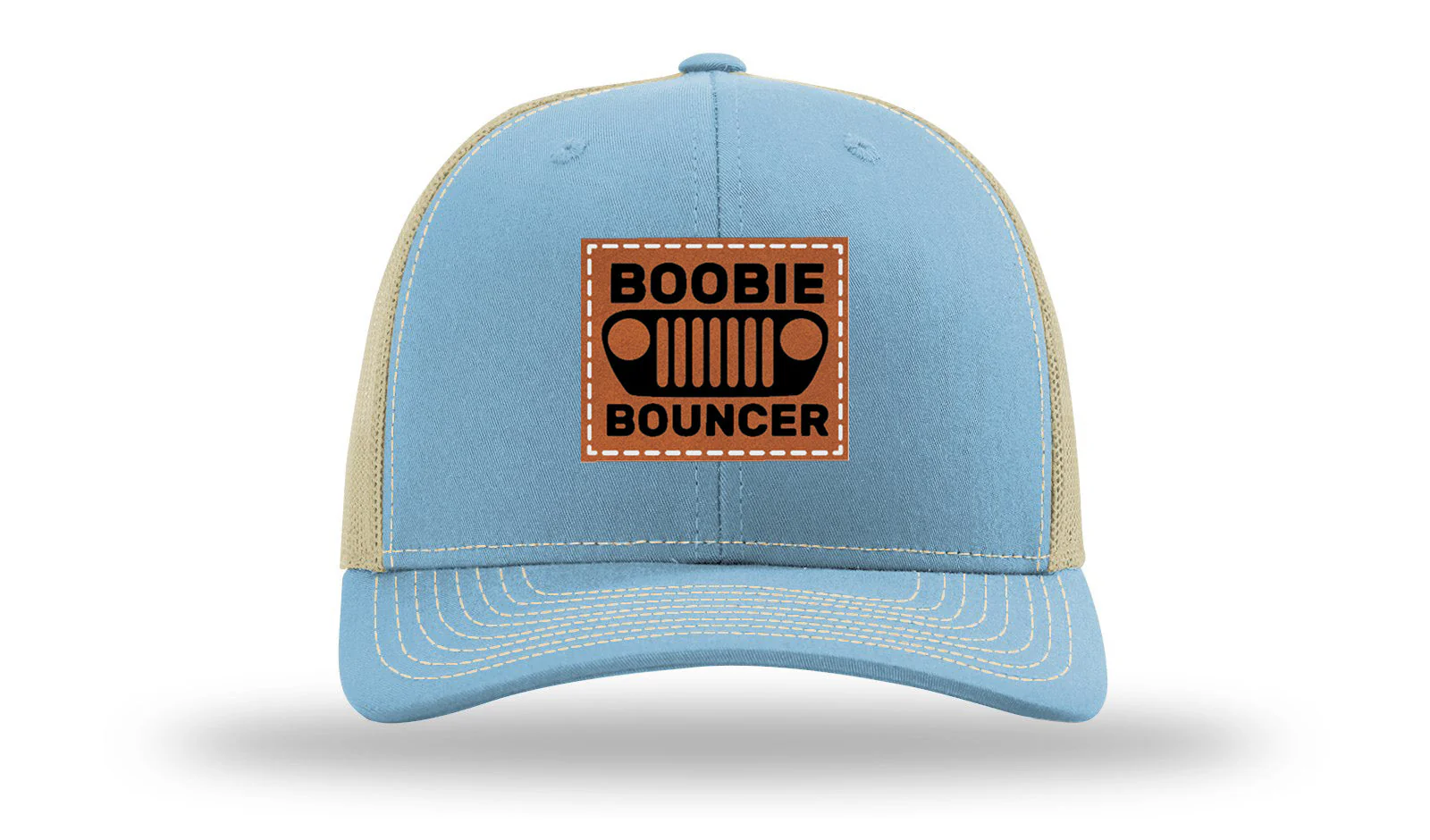 Boobie Bouncer Leather Patch Richardson 112 Hat - Image 18