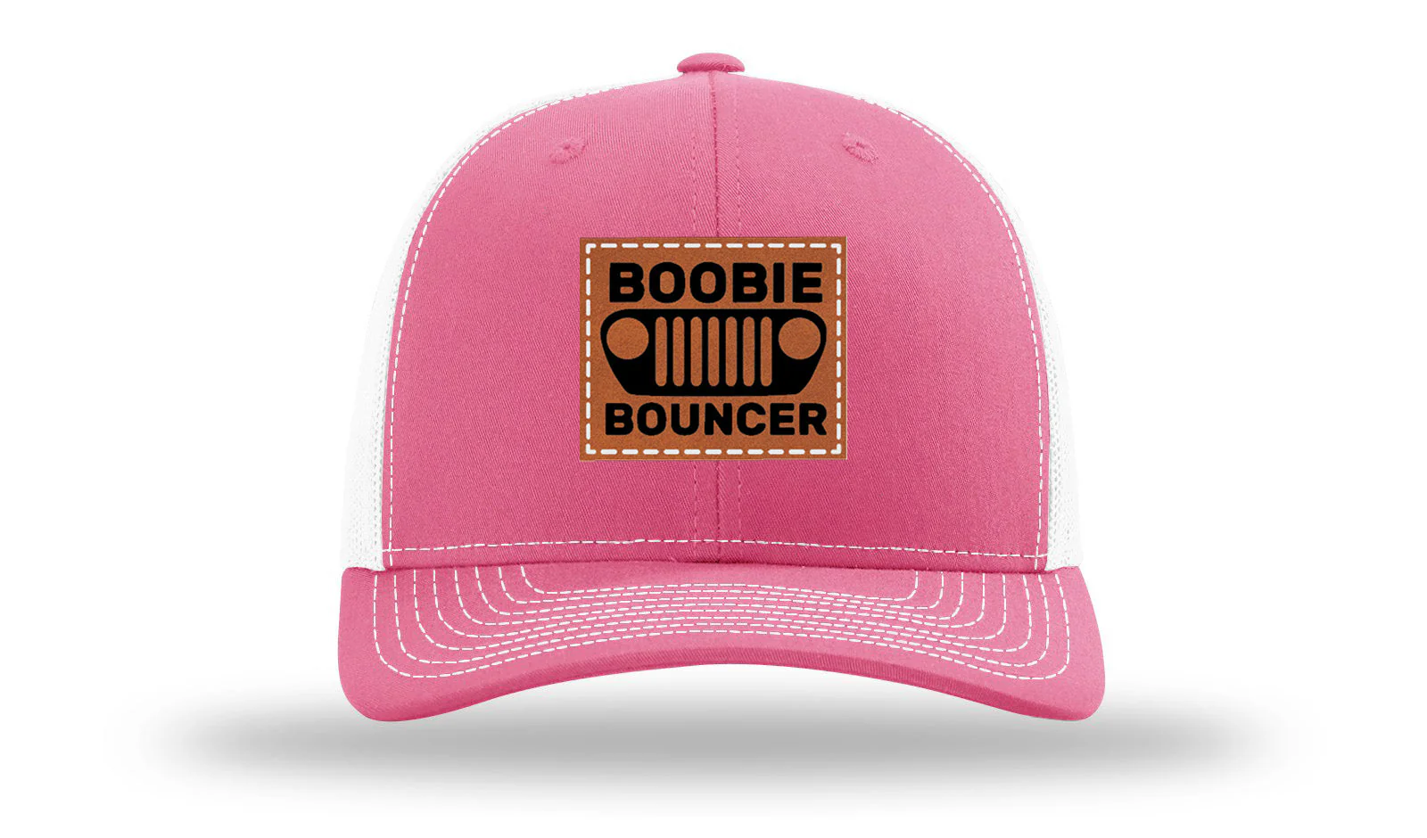 Boobie Bouncer Leather Patch Richardson 112 Hat - Image 23