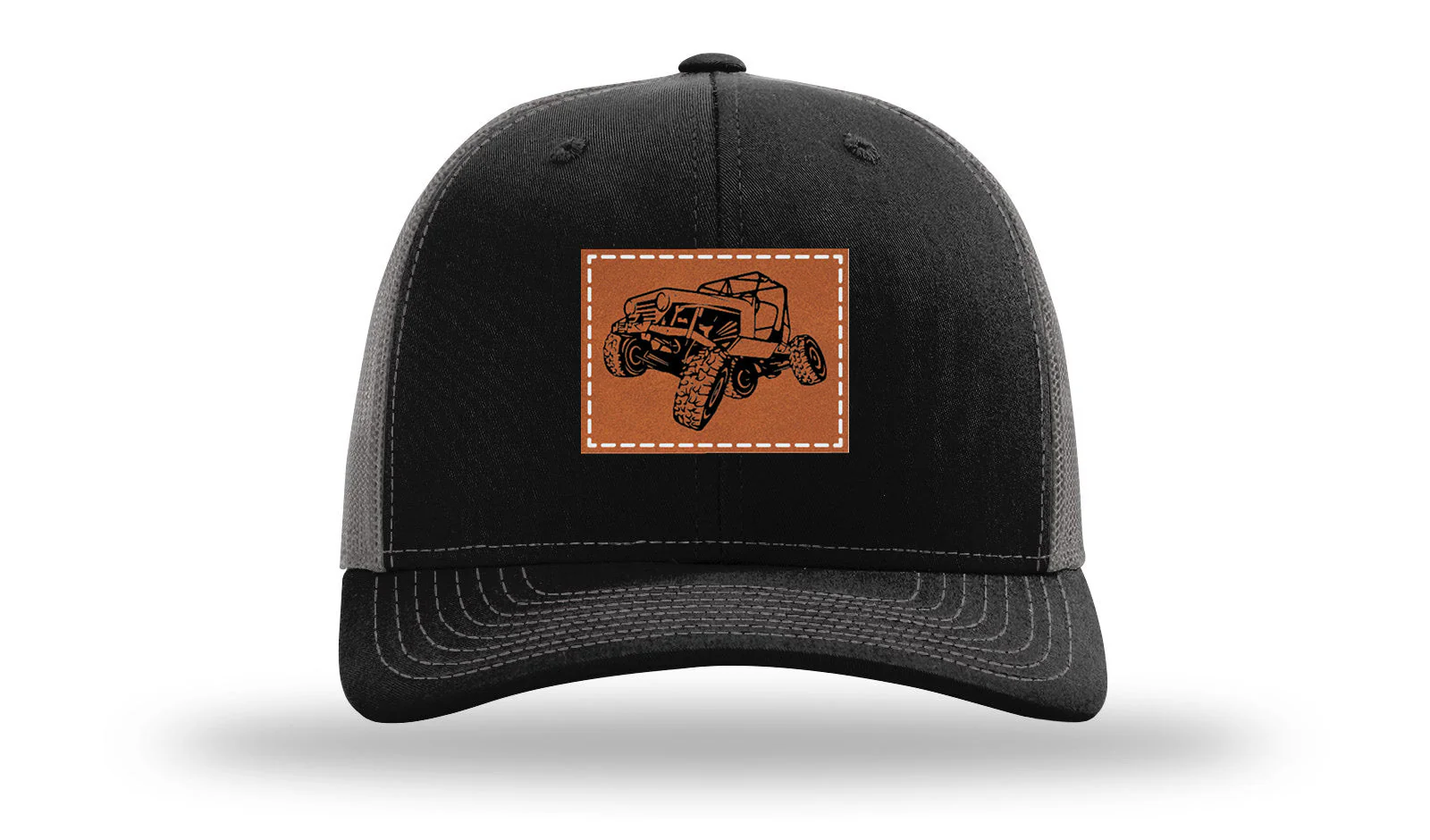 CJ Crawler without Rock Leather Patch Richardson 112 Hat - Image 6