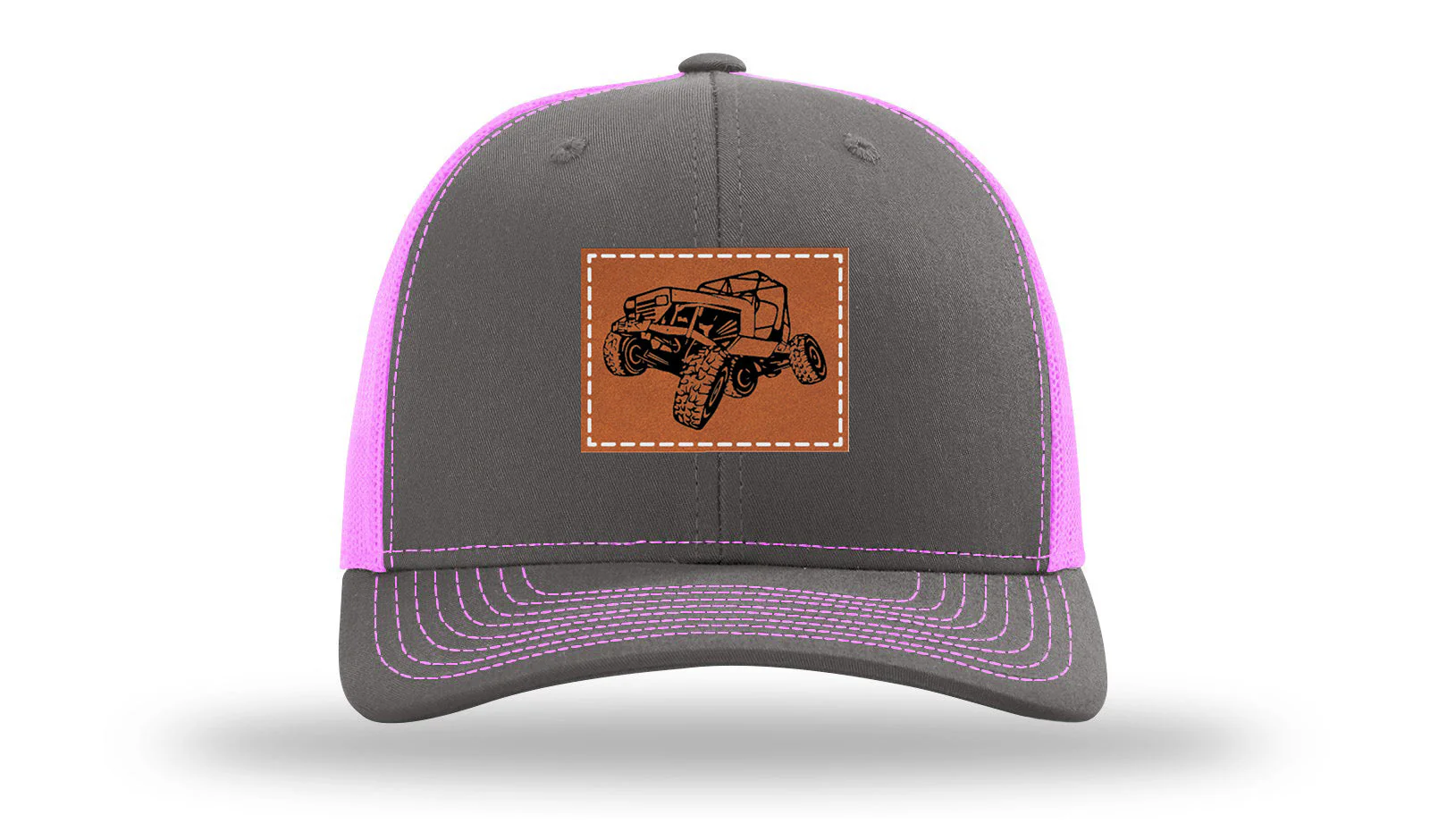 YJ Crawler without Rock Leather Patch Richardson 112 Hat - Image 15