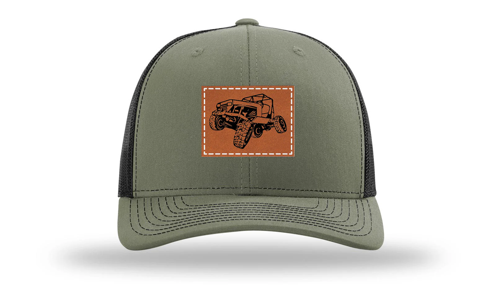 YJ Crawler without Rock Leather Patch Richardson 112 Hat - Image 25