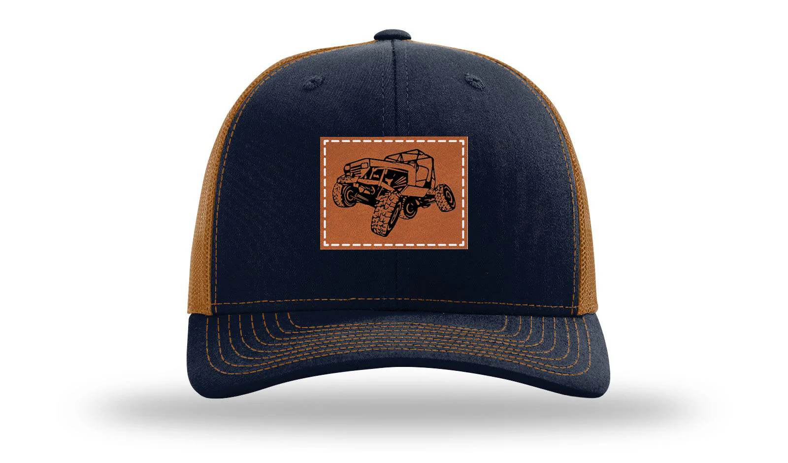 YJ Crawler without Rock Leather Patch Richardson 112 Hat - Image 26
