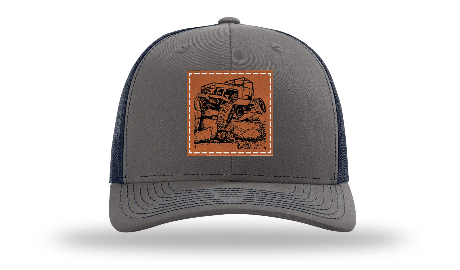 YJ Crawler Leather Patch Richardson 112 Hat - Image 13