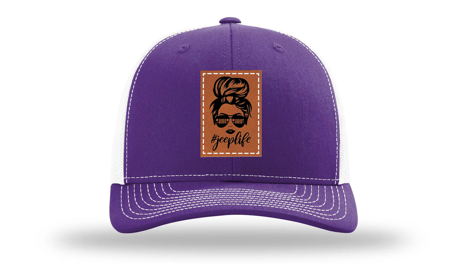Jeep Life Leather Patch Richardson 112 Hat - Image 30