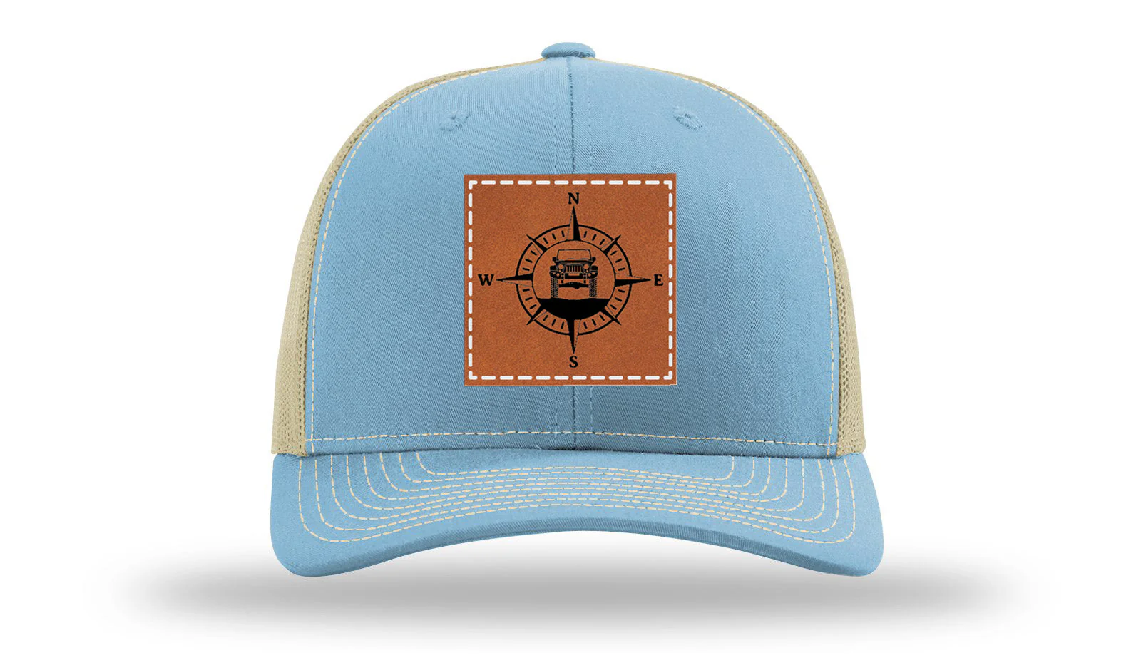 Jeep Compass JK Leather Patch Richardson 112 Hat - Image 18
