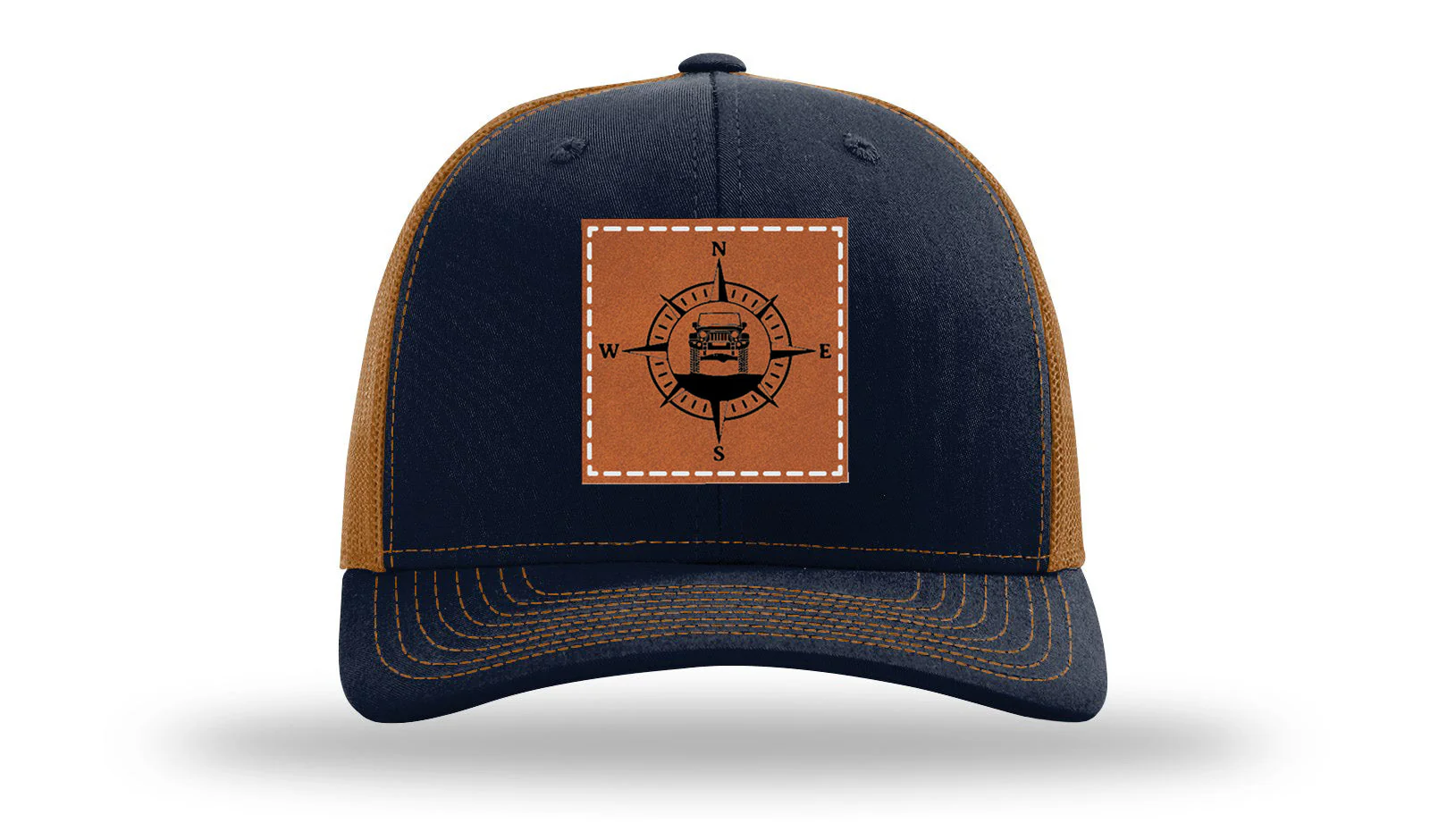 Jeep Compass JK Leather Patch Richardson 112 Hat - Image 26