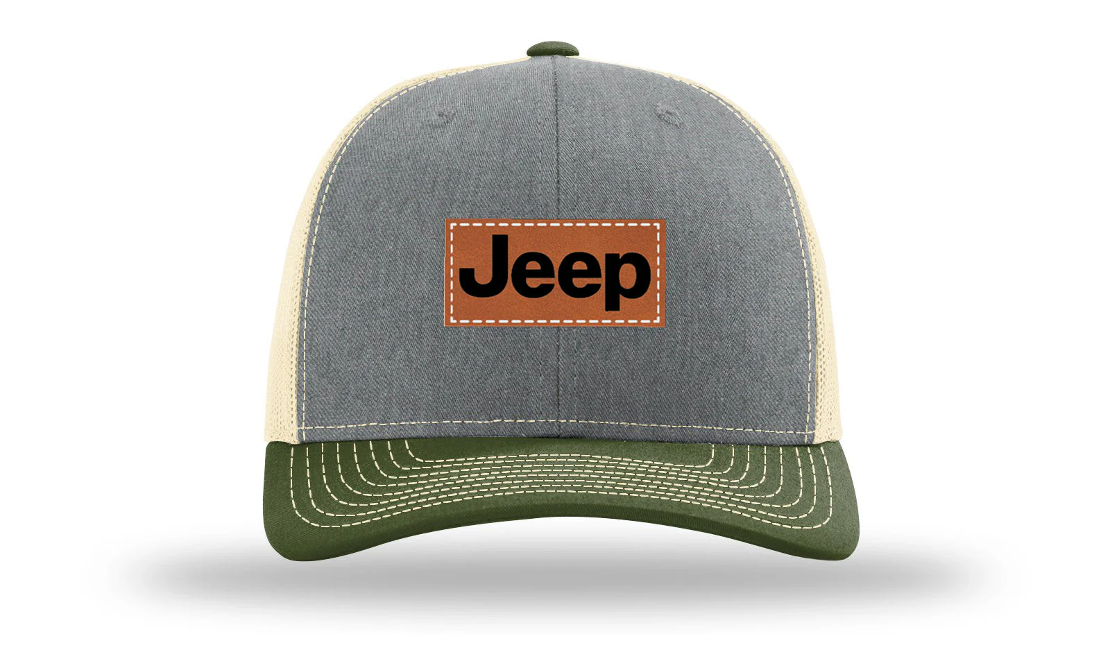 Jeep Leather Patch Richardson 112 Hat - Image 38
