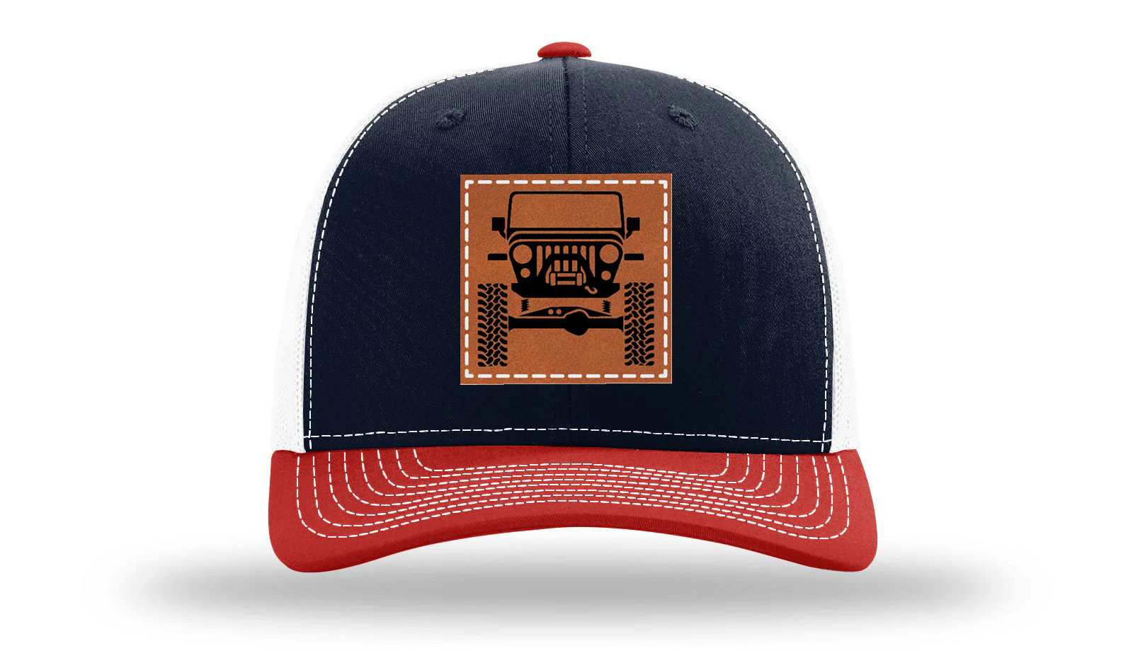 Jeep TJ Leather Patch Richardson 112 Hat - Image 40
