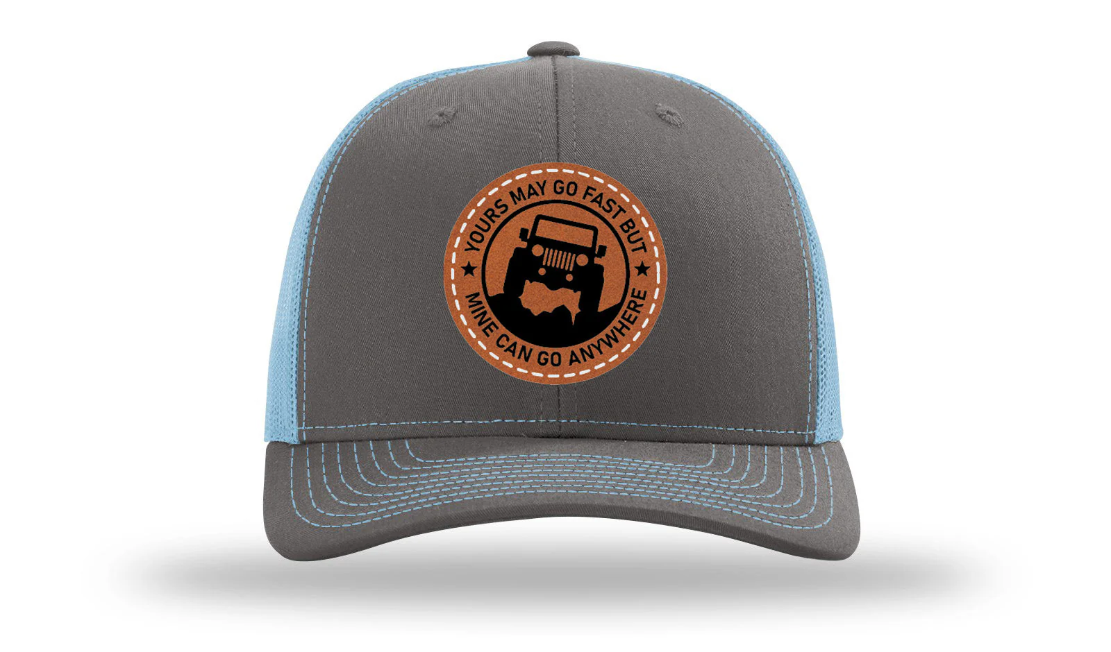 Yours May Go Fast Leather Patch Richardson 112 Hat - Image 12