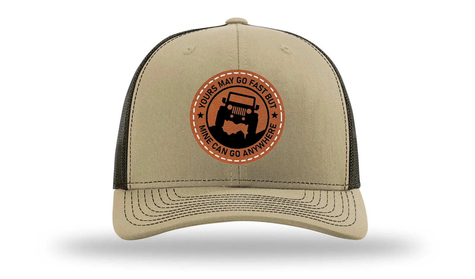 Yours May Go Fast Leather Patch Richardson 112 Hat - Image 24