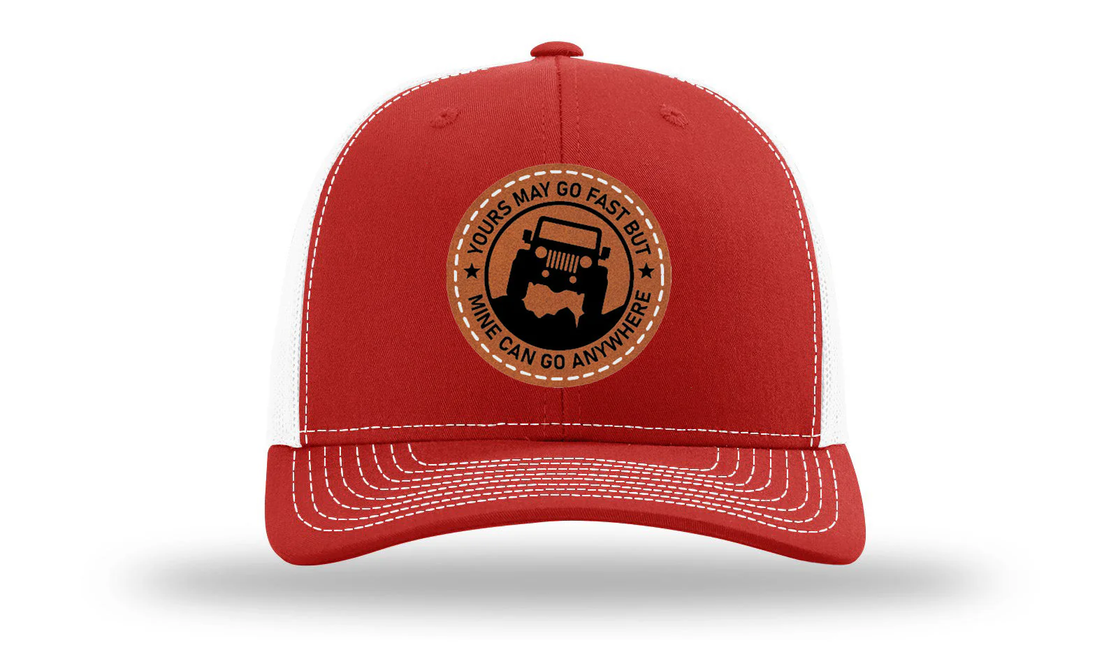 Yours May Go Fast Leather Patch Richardson 112 Hat - Image 31