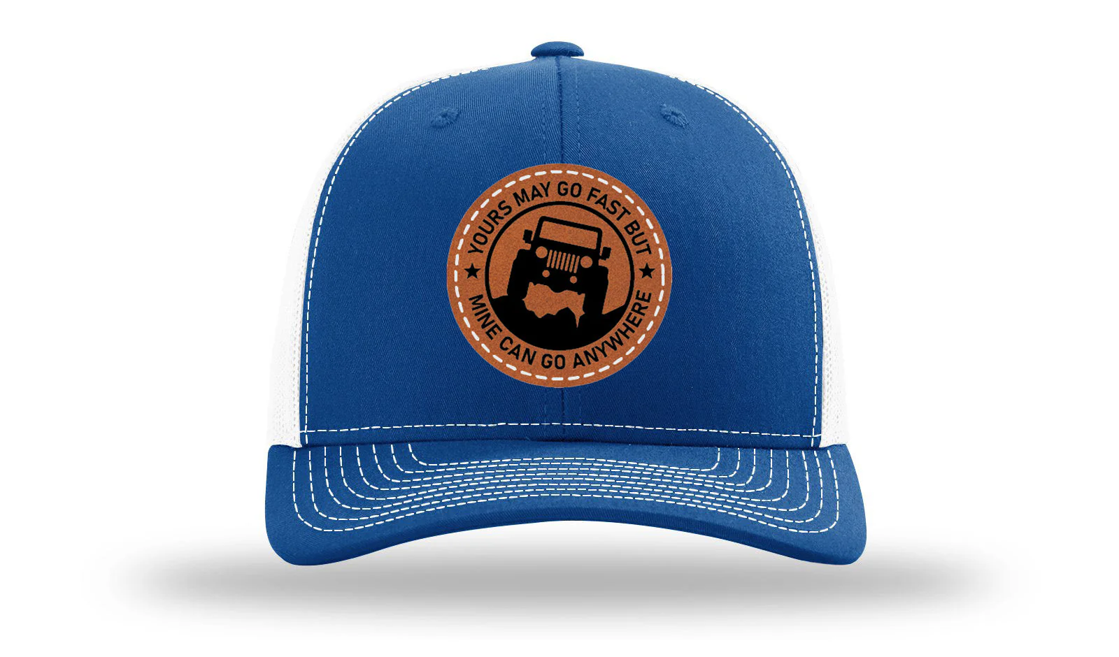 Yours May Go Fast Leather Patch Richardson 112 Hat - Image 32