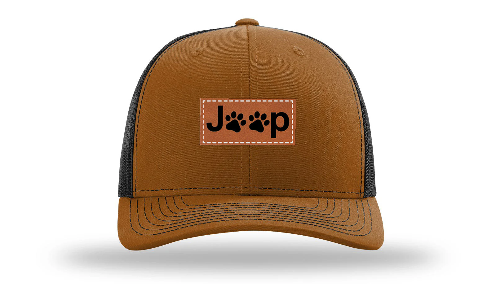 Jeep Paws Leather Patch Richardson 112 Hat - Image 10
