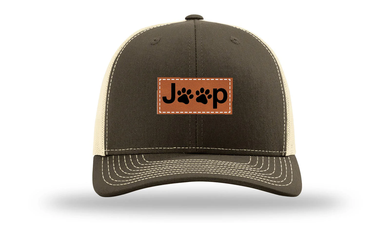 Jeep Paws Leather Patch Richardson 112 Hat - Image 17