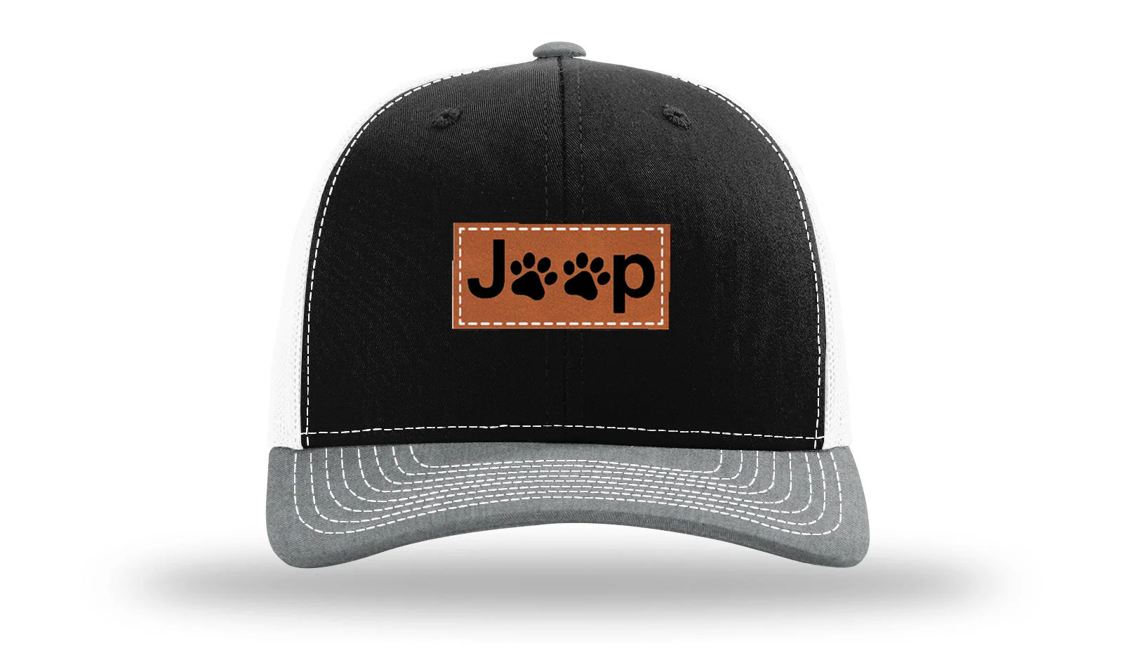 Jeep Paws Leather Patch Richardson 112 Hat - Image 33