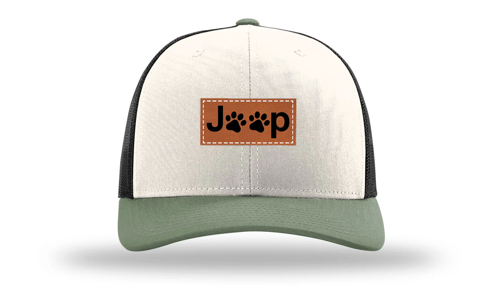 Jeep Paws Leather Patch Richardson 112 Hat - Image 35