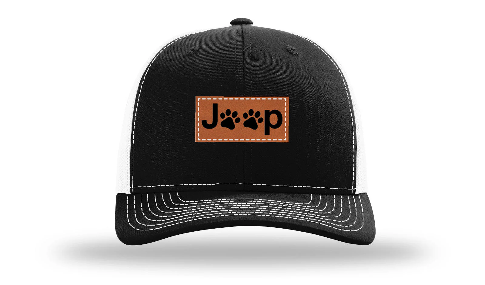 Jeep Paws Leather Patch Richardson 112 Hat - Image 7