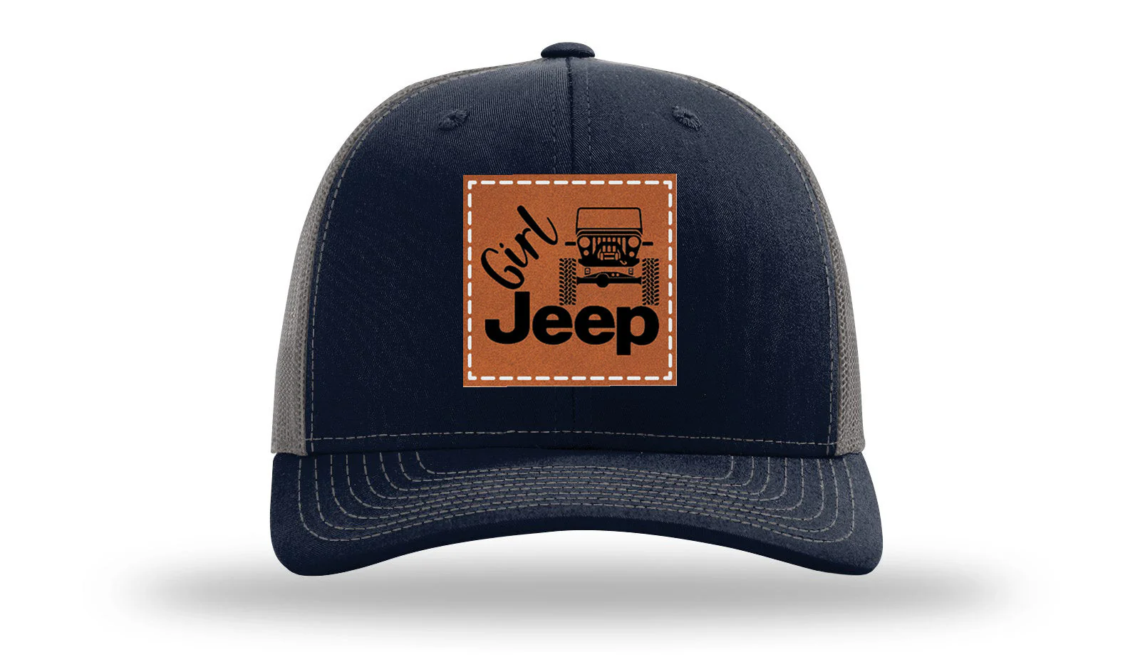 Girl Jeep CJ Leather Patch Richardson 112 Hat - Image 27