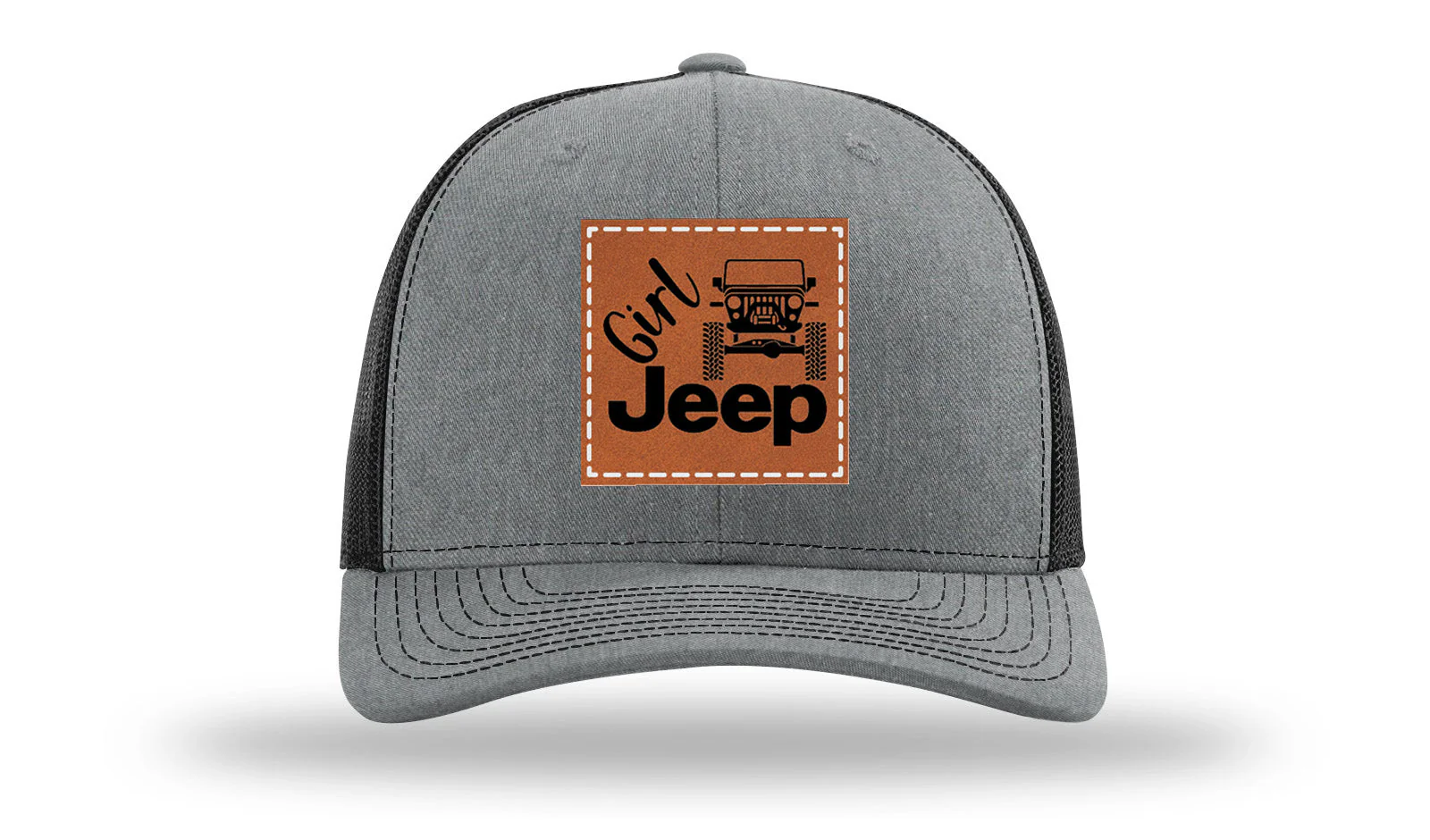Girl Jeep TJ Leather Patch Richardson 112 Hat - Image 20