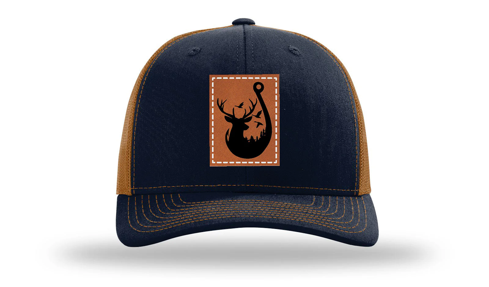 Ducks and Bucks Leather Patch Richardson 112 Hat - Image 26